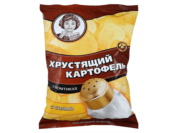 Картофельные чипсы "Девочка" 160 гр. в Нижнем Тагиле