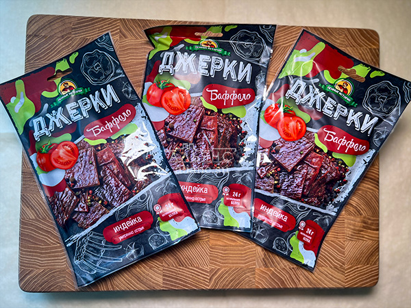 Джерки из индейки "Баффало" 45 гр. в Нижнем Тагиле