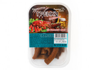 Морской коктейль (500гр): Сурские гренки Камчатский краб (100 гр)