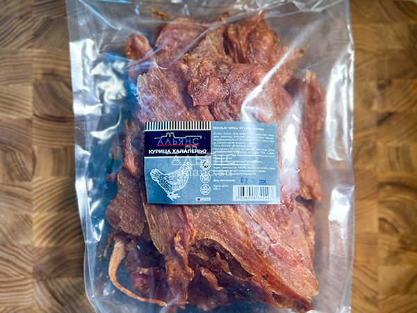 Мясо (АЛЬЯНС) вяленое курица 500гр "С халапеньо" в Нижнем Тагиле