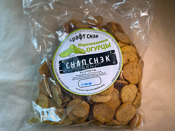 Снапсы ПШЕНИЧНЫЕ "Маринованные огурцы" в Нижнем Тагиле