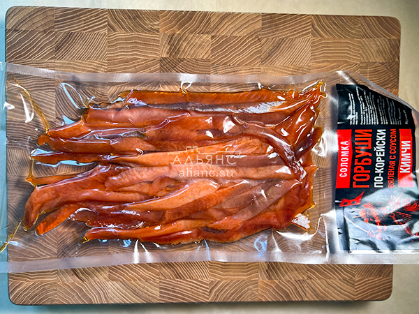 Горбуша соломка по-корейски в Нижнем Тагиле