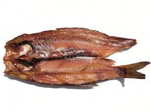 Юкола кеты: Язь (бабочка) холодного копчения