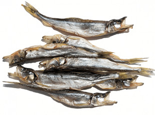 Другие закуски: Корюшка (мелкая) вяленая (Камчатка)